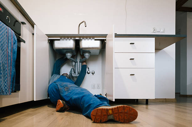 Professional Leak Detection technician working in Furlong, PA